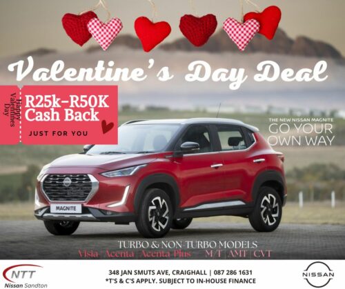 Valentine’s Day Deal image from NTT Nissan